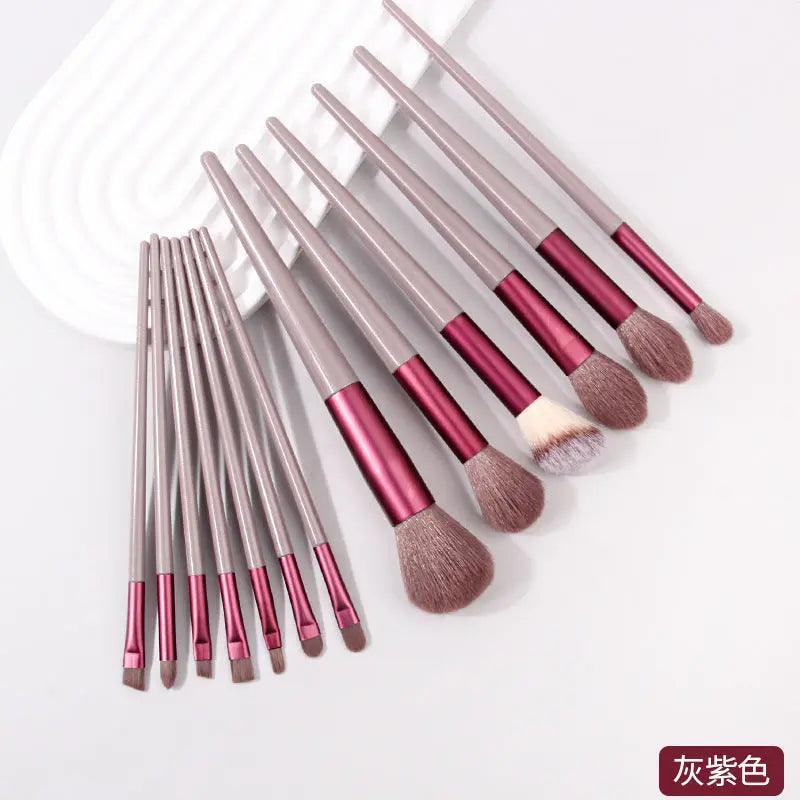 MMU031 13 pcs Makeup Brushes Set - Mariam's Collection