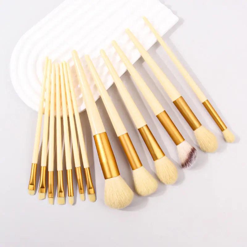 MMU031 13 pcs Makeup Brushes Set - Mariam's Collection