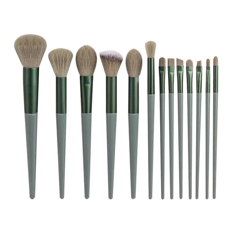 MMU031 13 pcs Makeup Brushes Set - Mariam's Collection