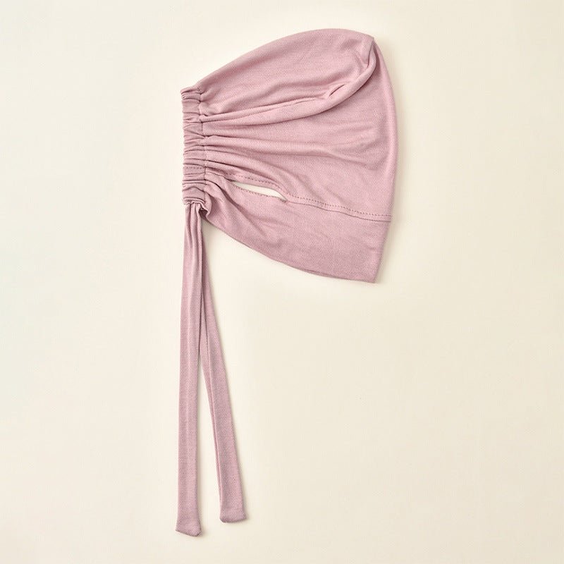 Modal Elasticated Strappy Cap Adjustable Hijab Bottom Cap (MH099) - Mariam's Collection