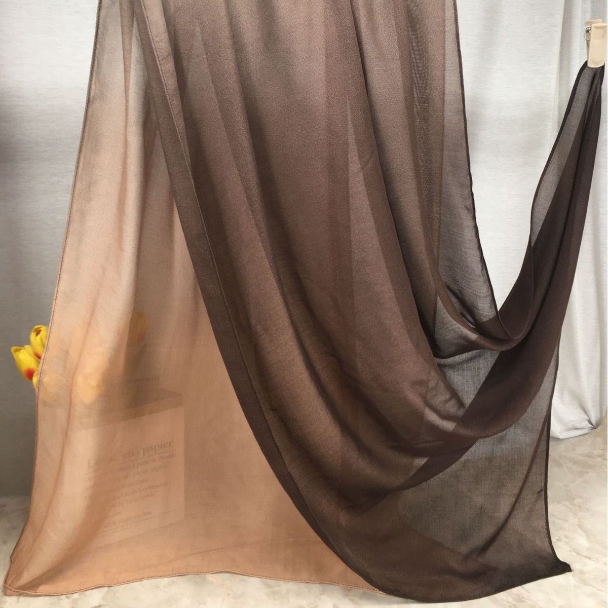 Modal Gradient Soft Hijab Color Transition Hijab (MH162) - Mariam's Collection