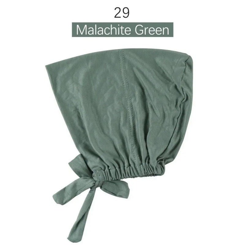 Modal Tie - Back Under Cap | Adjustable Hijab Bonnet(MH200) - Mariam's Collection