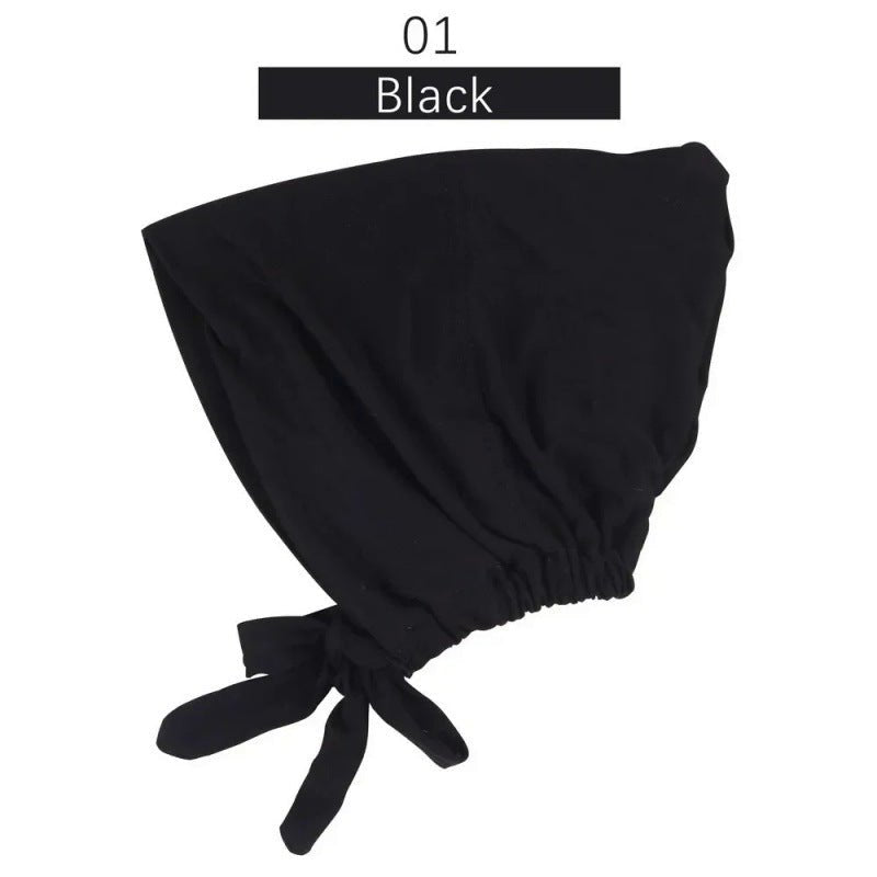 Modal Tie - Back Under Cap | Adjustable Hijab Bonnet(MH200) - Mariam's Collection