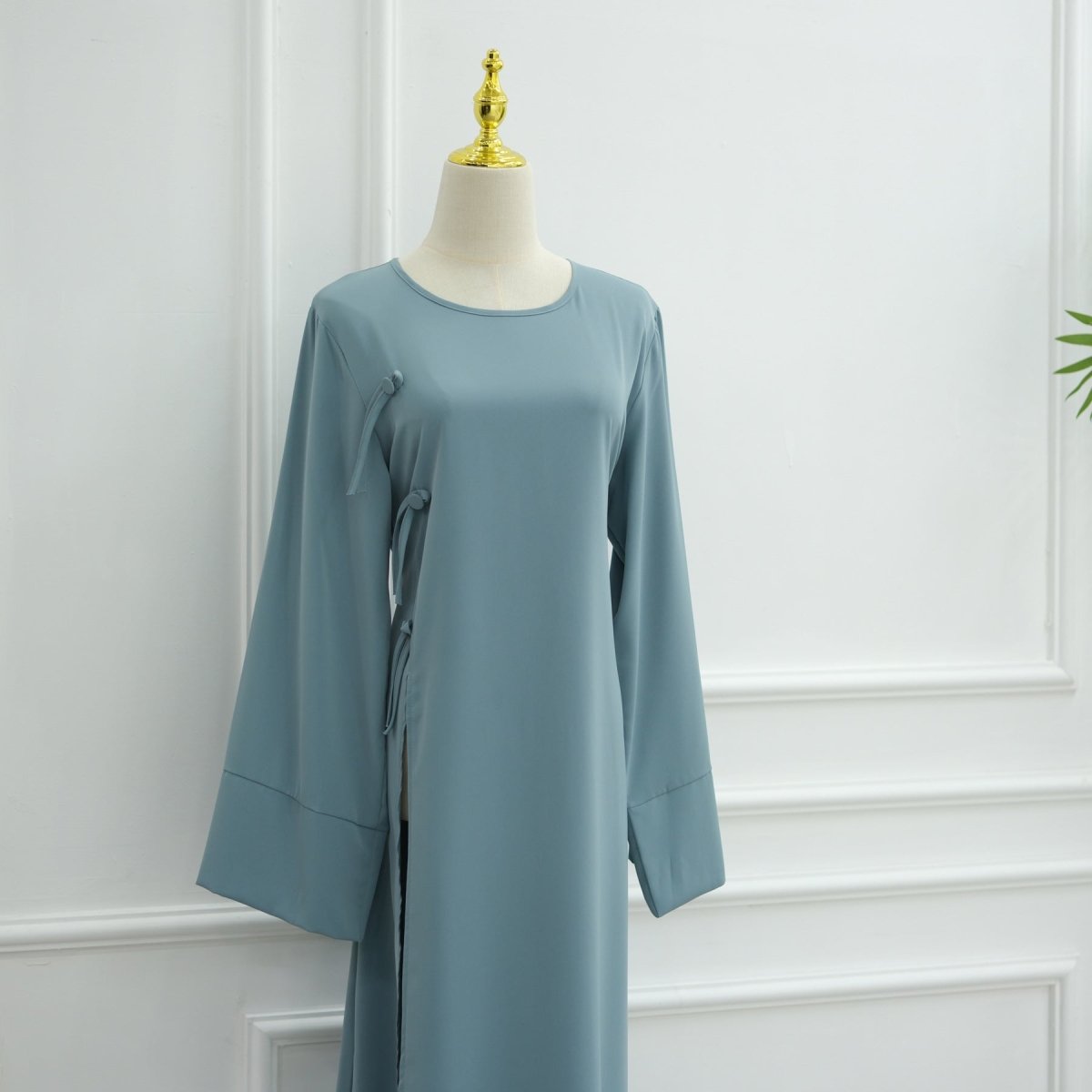Modest Nida Longline Tunic Top(MS420) - Mariam's Collection