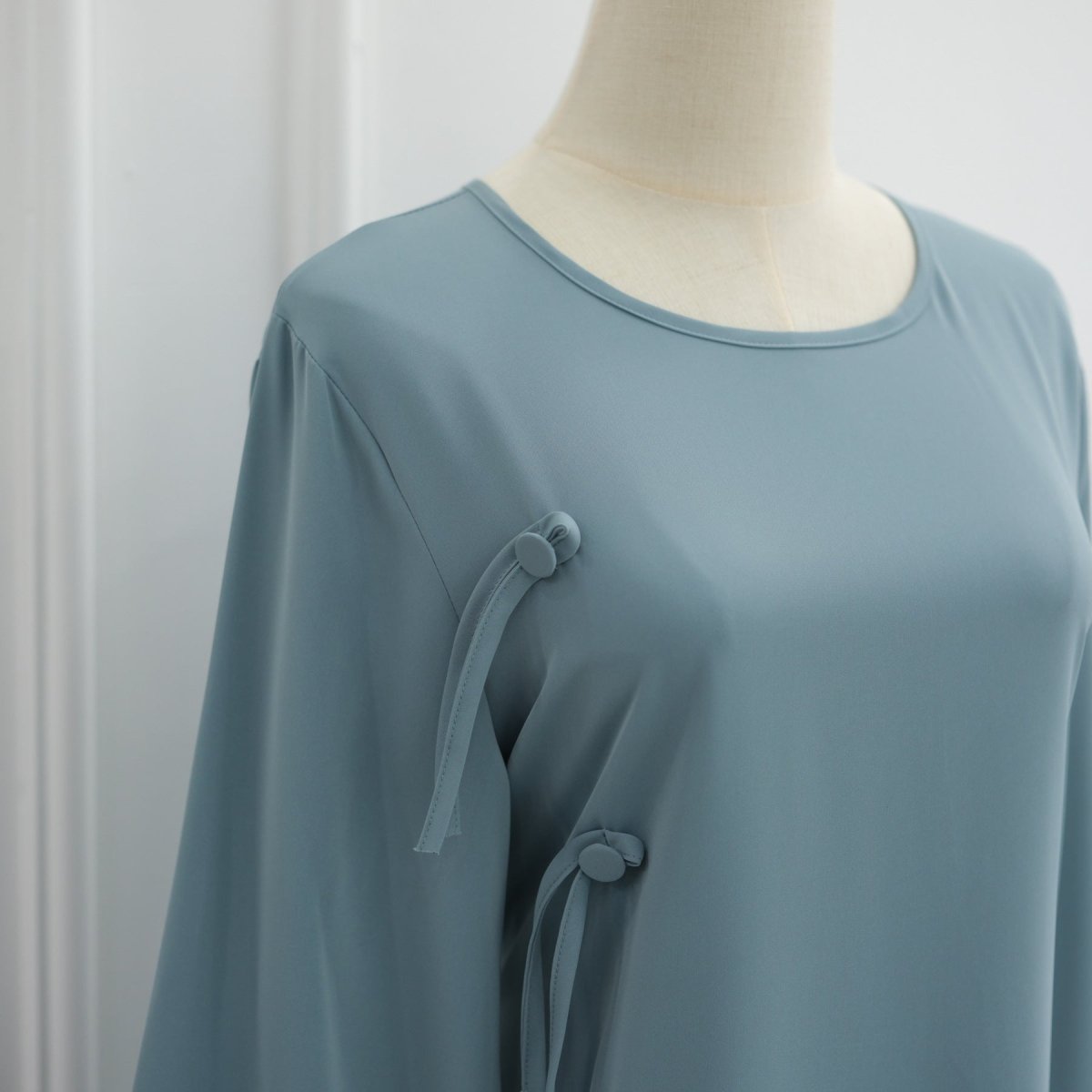 Modest Nida Longline Tunic Top(MS420) - Mariam's Collection