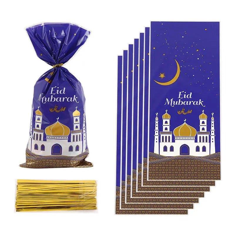 MR011 100 Pcs Ramadan Party Treat Bags - Mariam's Collection