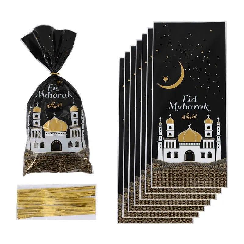 MR011 100 Pcs Ramadan Party Treat Bags - Mariam's Collection