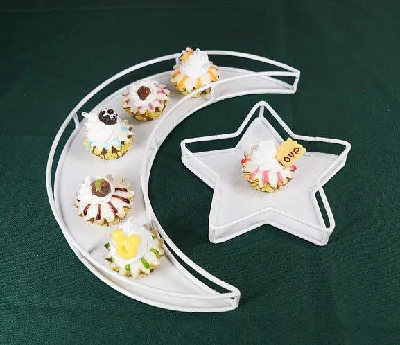 MR029 Ramadan Tray, Iron Festive Moon Tray - Mariam's Collection