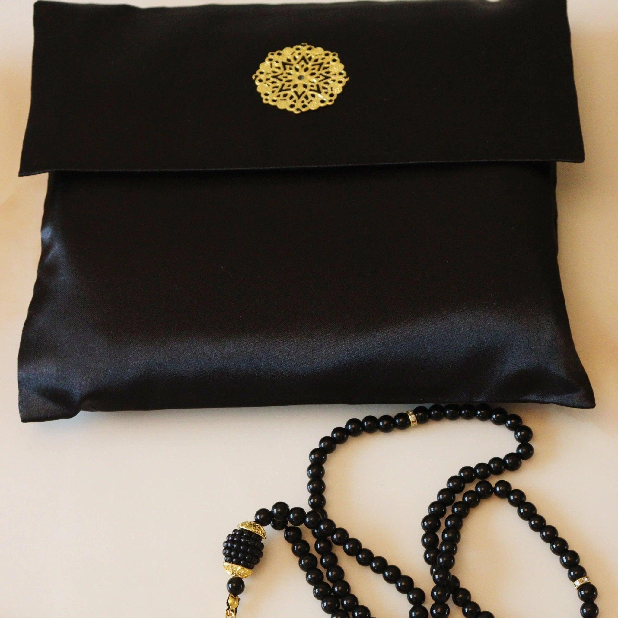 MR048 Luxury Prayer Mat and Tasbeeh Set - Mariam's Collection