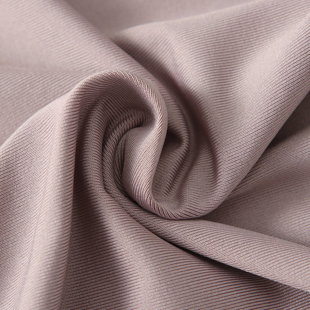 Muslim Girls Dress & Bow Hijab Set with Ruffle Trim (MKG026) - Mariam's Collection