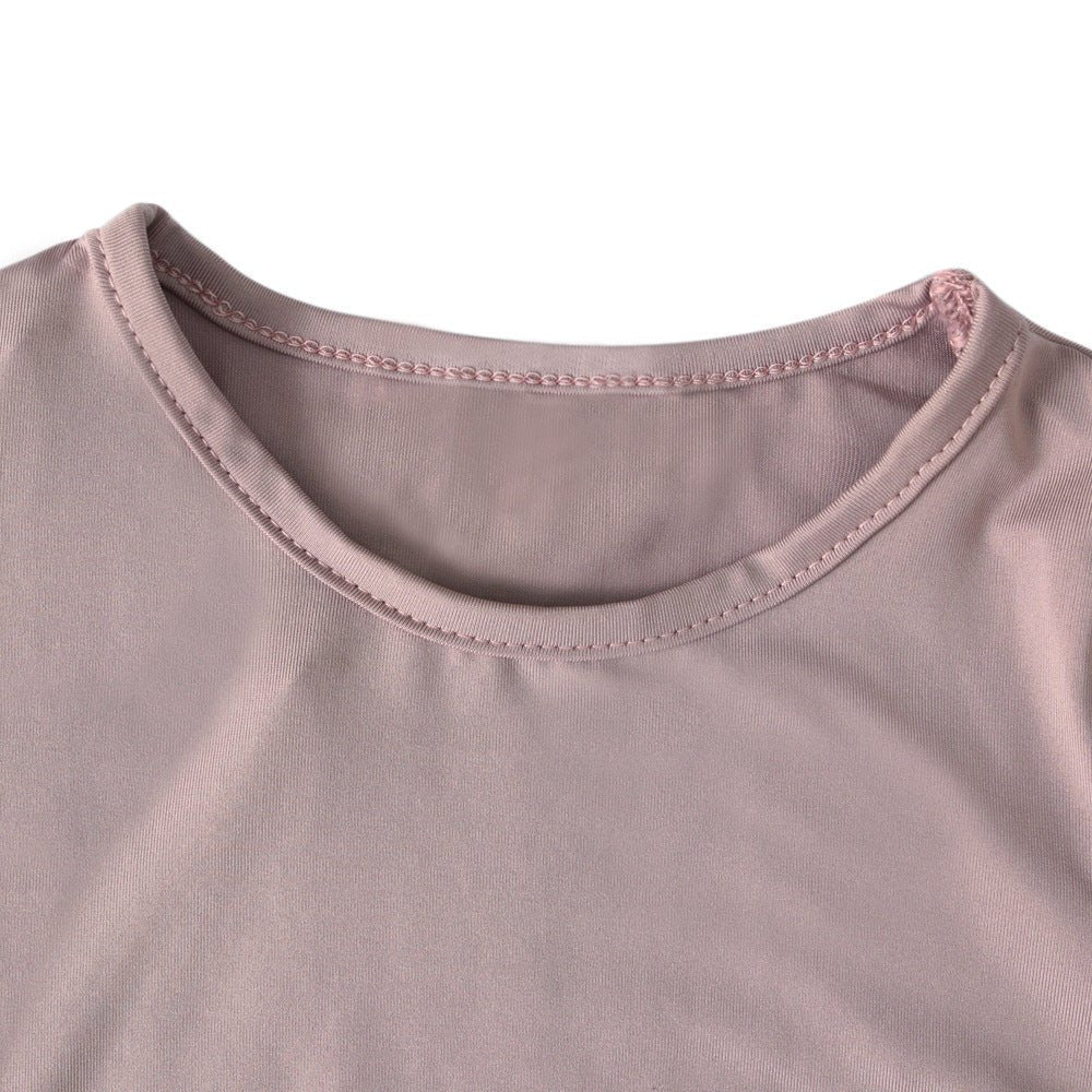 Muslim Girls Dress & Bow Hijab Set with Ruffle Trim (MKG026) - Mariam's Collection