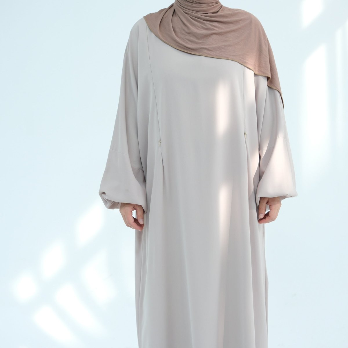 Nida Fabric Nursing Abaya(MA387) - Mariam's Collection