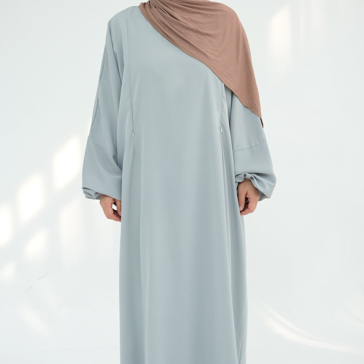 Nida Fabric Nursing Abaya(MA387) - Mariam's Collection