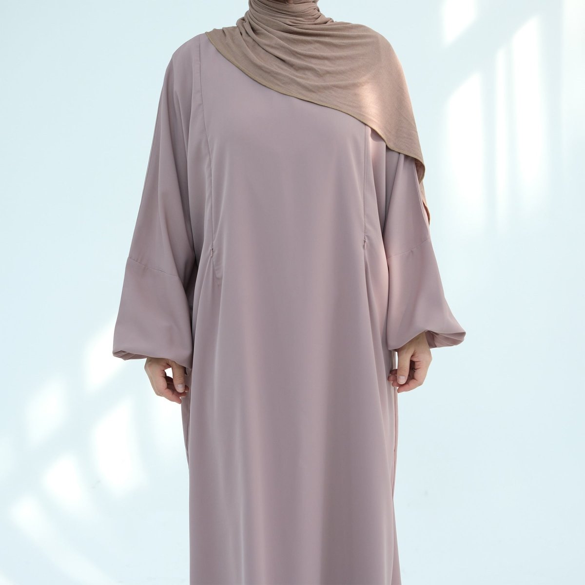 Nida Fabric Nursing Abaya(MA387) - Mariam's Collection