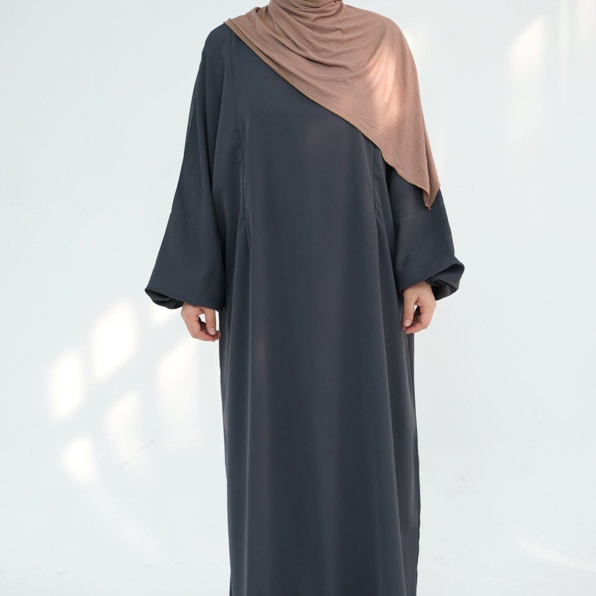 Nida Fabric Nursing Abaya(MA387) - Mariam's Collection