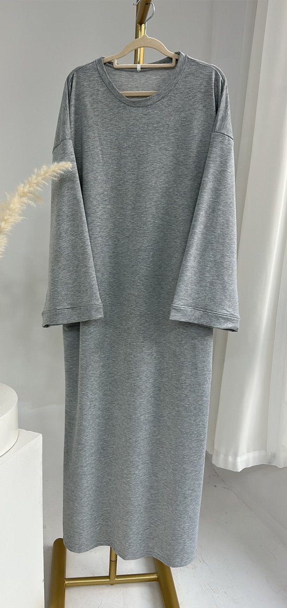 Oversized Casual Maxi Dress Abaya(MA281) - Mariam's Collection