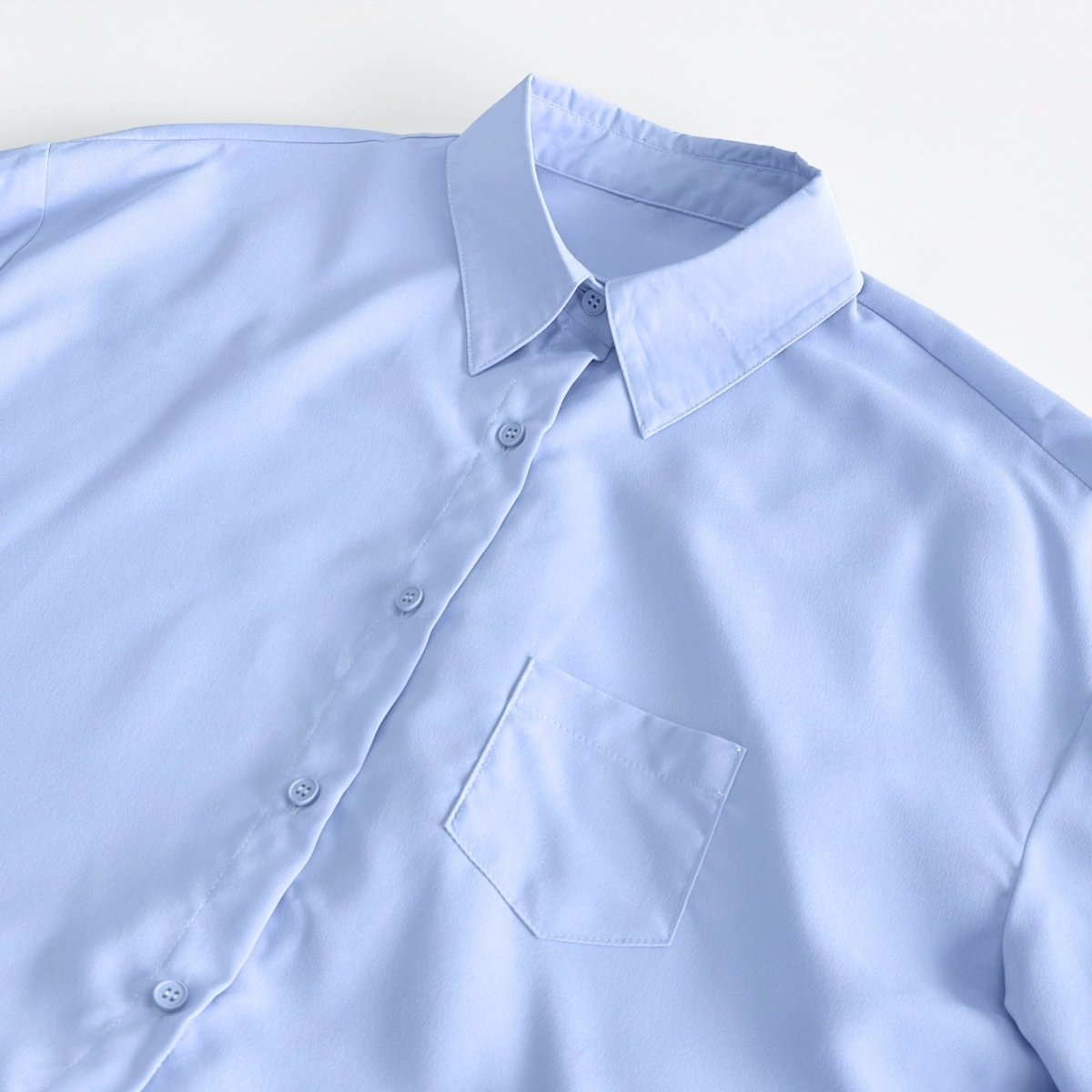 Oversized Shirt Dress with Side Slits(MS332) - Mariam's Collection