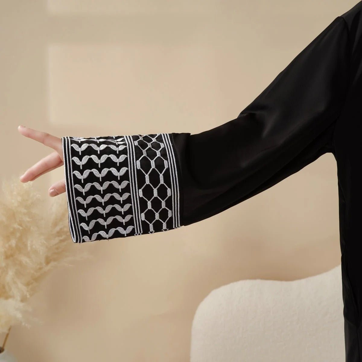 Prayer Abaya With Integrated Headscarf | Prayer Dress for Muslim Women (MJ018) - Mariam's Collection