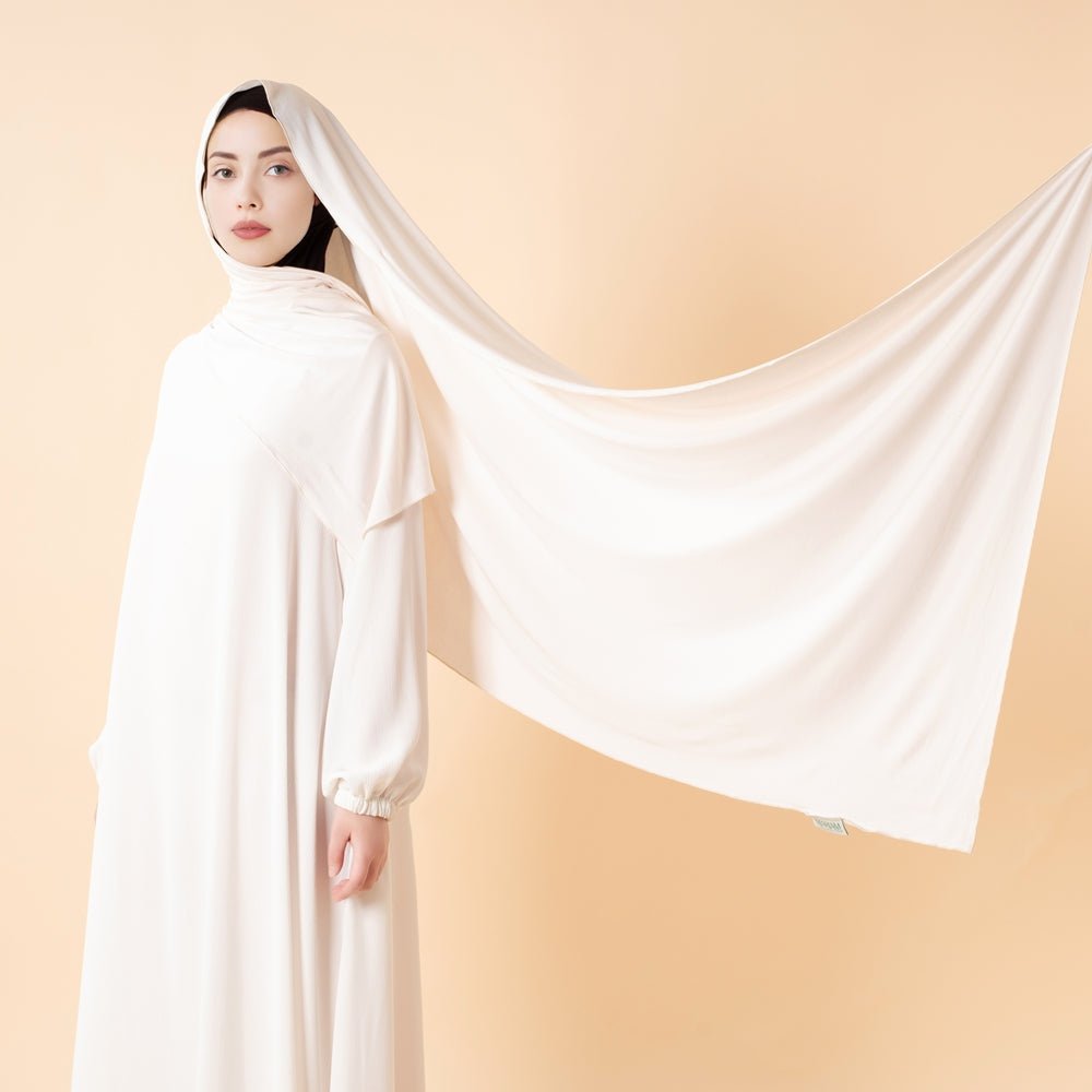 Premium Bamboo Jersey Hijab | Natural Bamboo Hijab (MH195) - Mariam's Collection