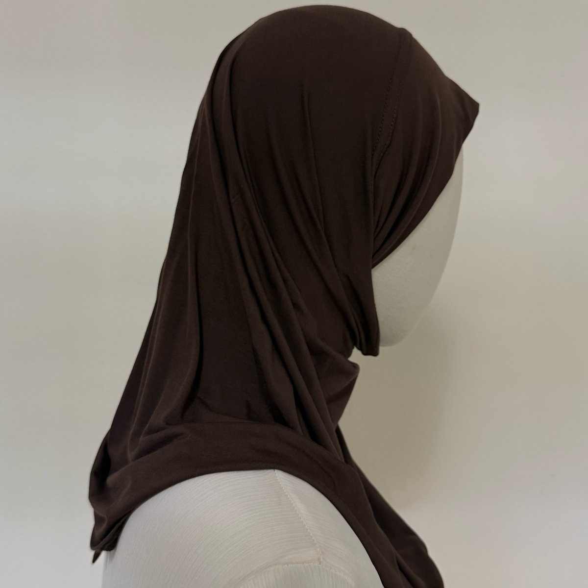 Premium Cotton Modal Hijab Undercap — Tie-Strap & Sports Friendly (MH223) - Mariam's Collection