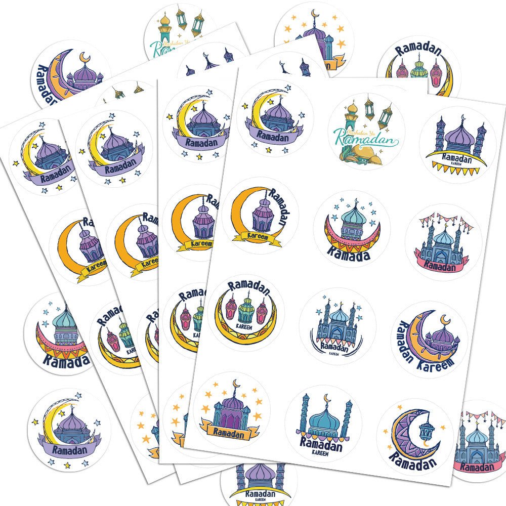 Self - adhesive Ramadan Stickers (MR074) - Mariam's Collection