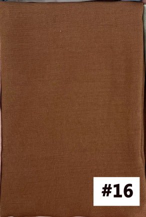 Soft Breathable Solid Color Versatile Hijab (MH188) - Mariam's Collection