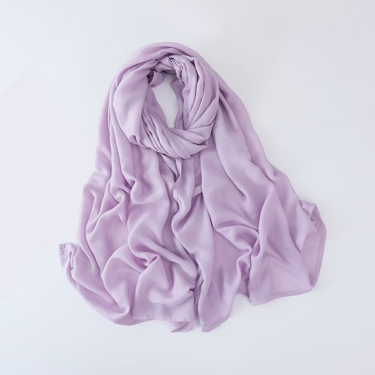 Solid Color Premium Versatile Hijab (MH187) - Mariam's Collection