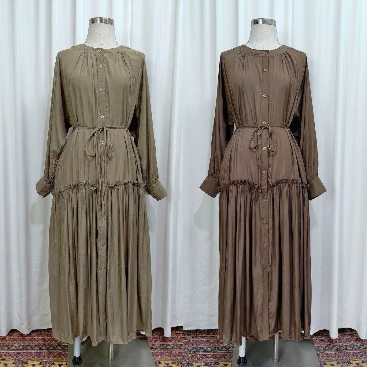 Garment measurement guide for everyday abaya dress