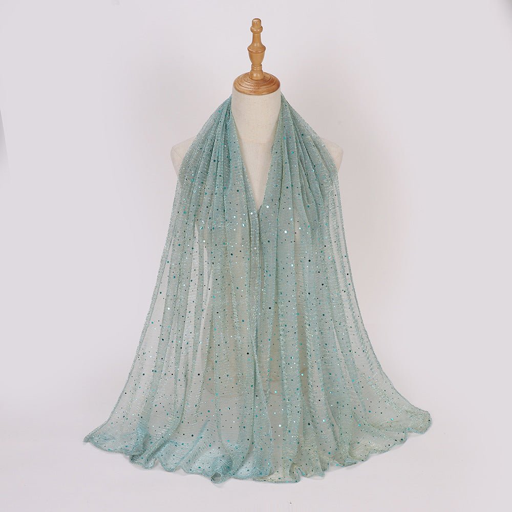 Sparkle Hijab Scarf(MH205) - Mariam's Collection