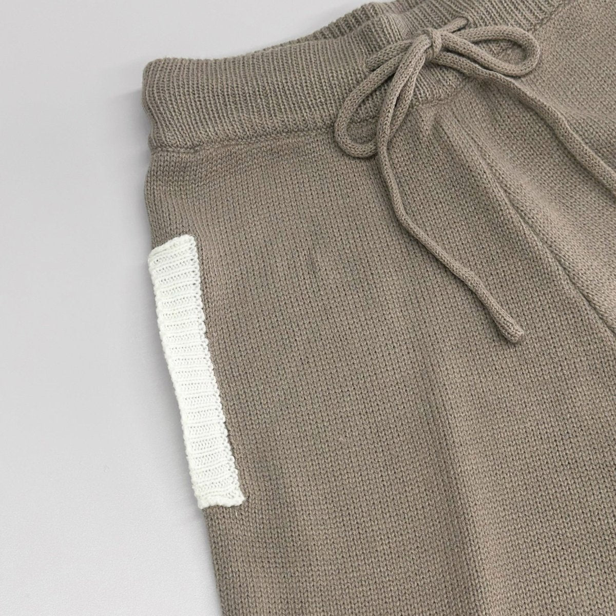 Textured Knit Sweater & Wide-Leg Trouser Set(MS448) - Mariam's Collection