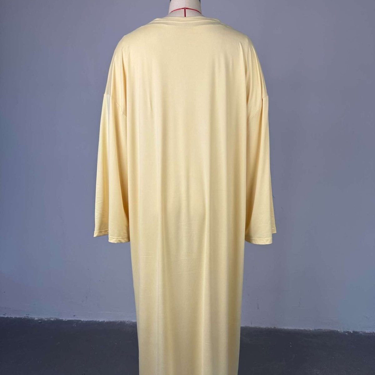 Three - Piece Cape Cardigan Set | Crop Top & Wide - Leg Pants Outfit(MS258) - Mariam's Collection