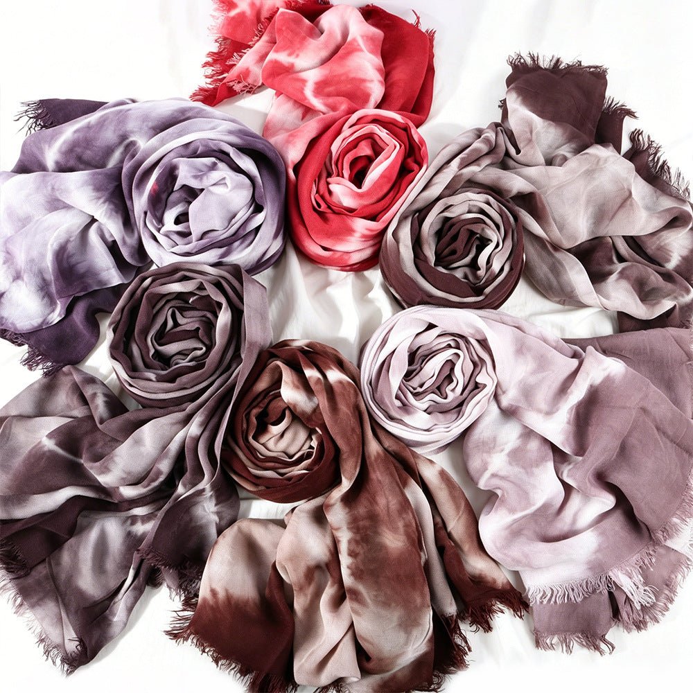 Tie-Dye Hijab Scarf(MH232) - Mariam's Collection