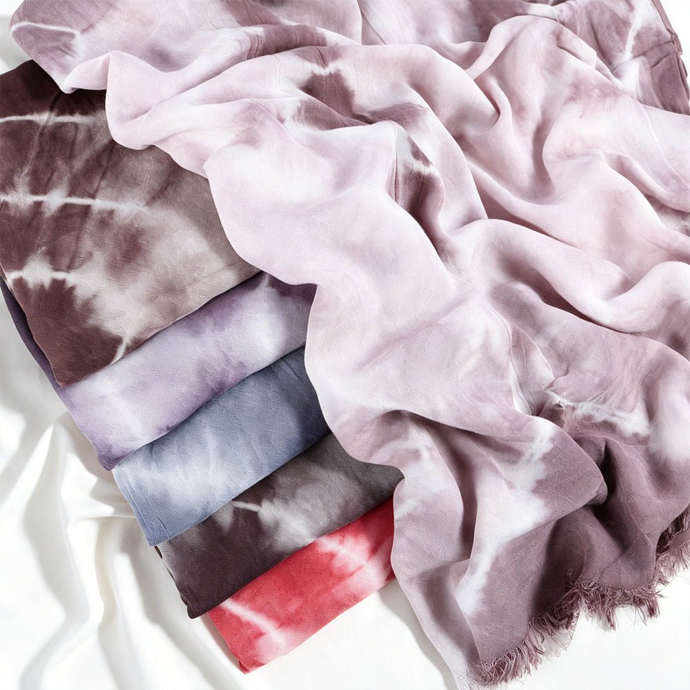 Tie-Dye Hijab Scarf(MH232) - Mariam's Collection