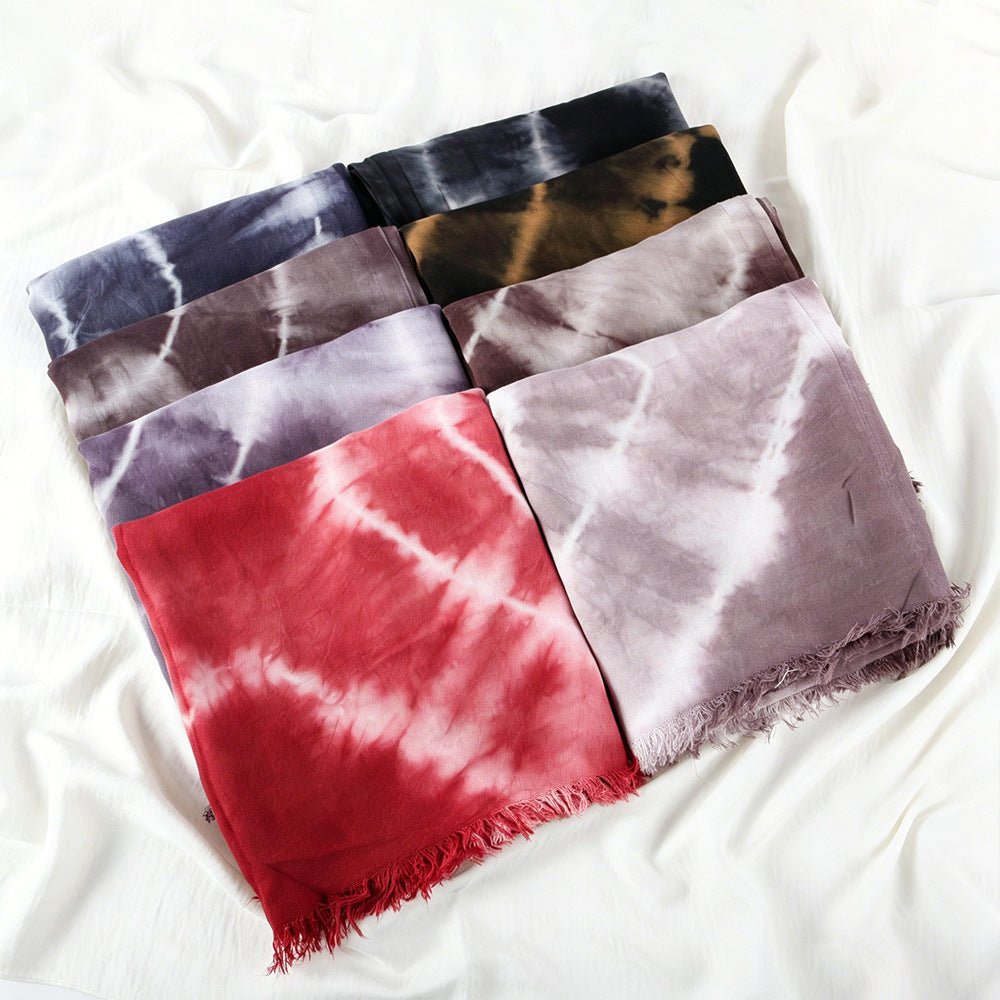Tie-Dye Hijab Scarf(MH232) - Mariam's Collection