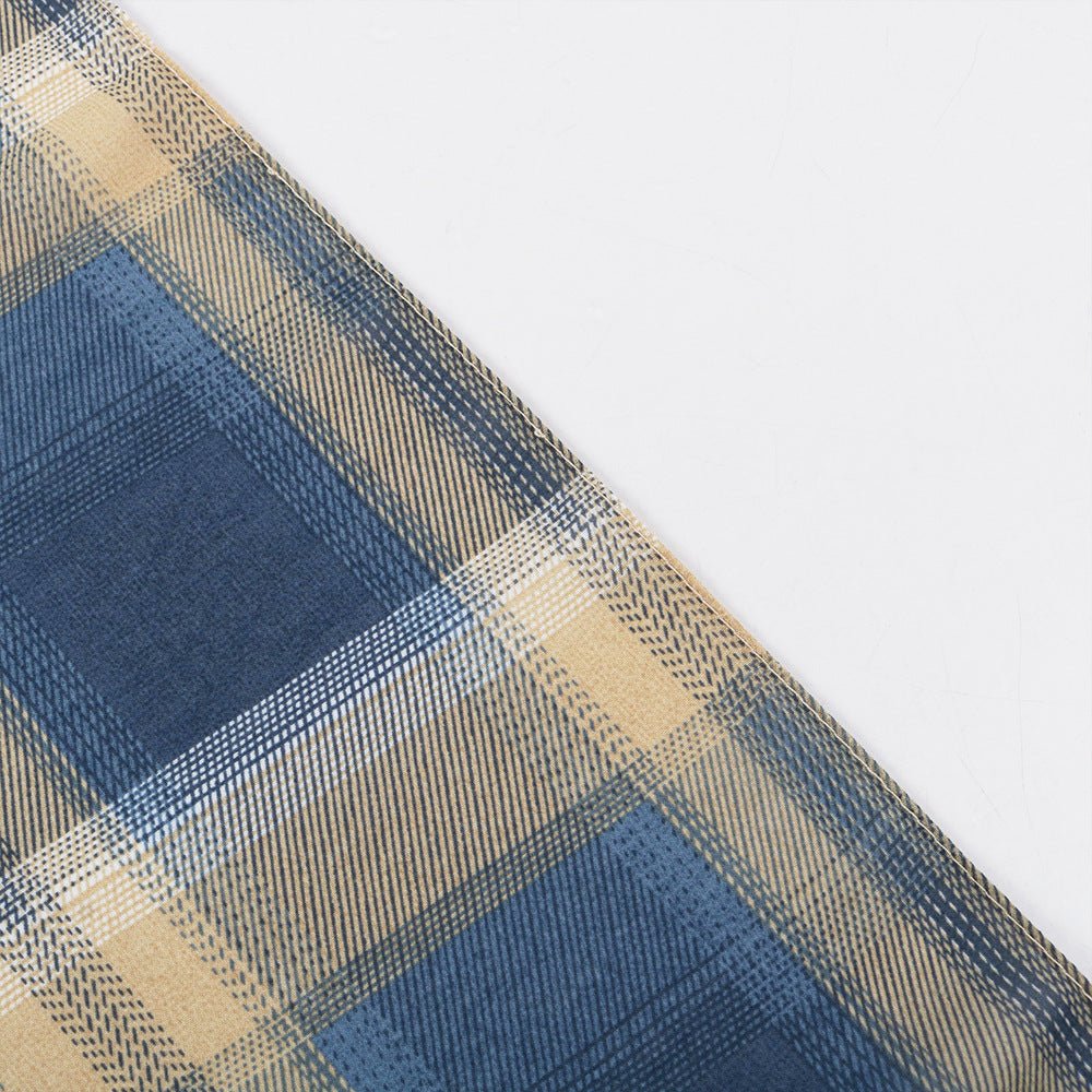 Vintage Tartan Plaid Lightweight Hijab Scarf(MH258) - Mariam's Collection