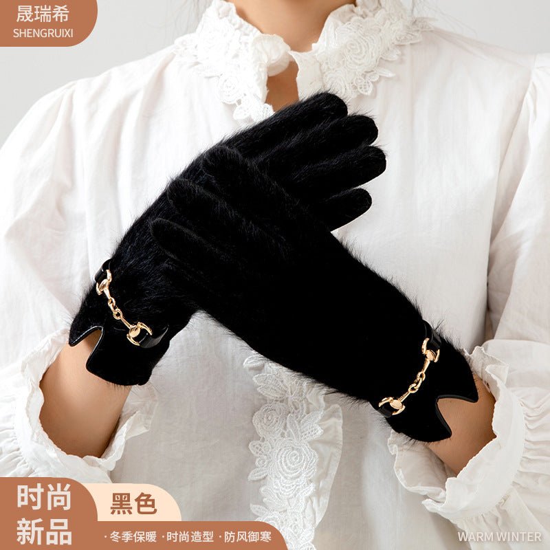 Winter Everyday Versatile Plush Warm Gloves (MAC309) - Mariam's Collection